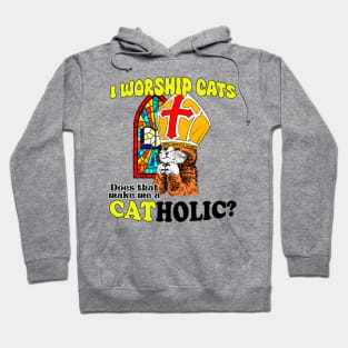 I Worship Cats. Does That Make Me a Catholic? Hoodie